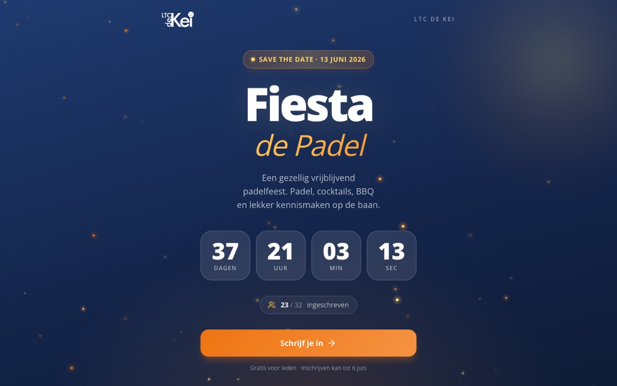 LTC de Kei Fiesta de Padel